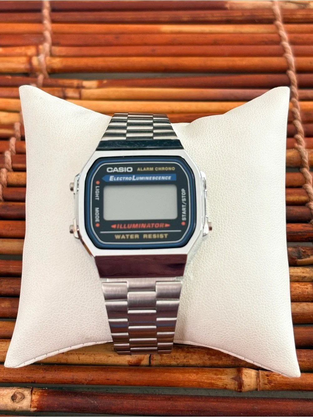 Casio Silver Digital Illuminator Watch Needs Battery